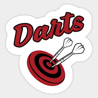 Darts2 Sticker